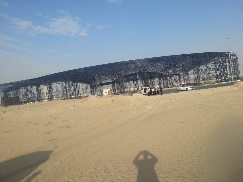 古交大型场馆网架工程