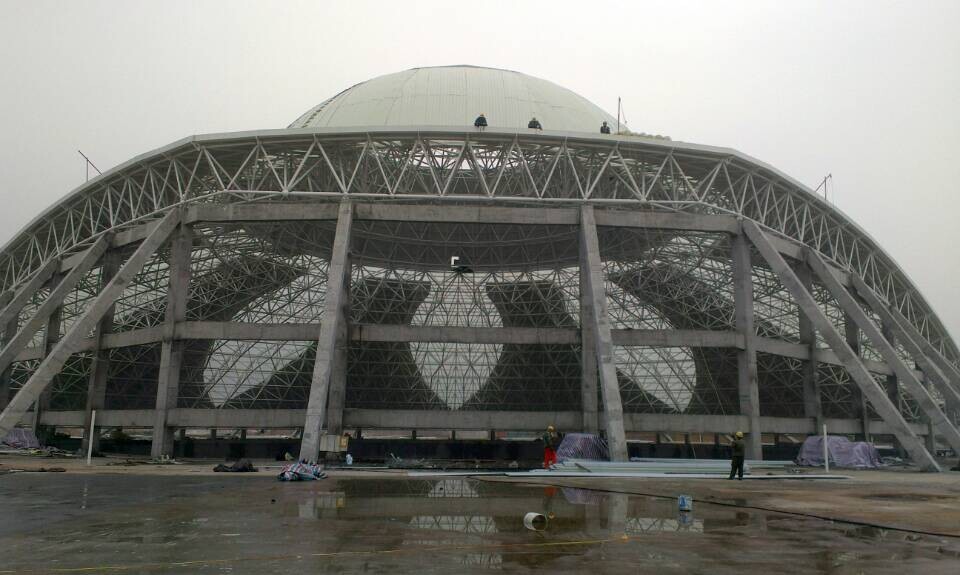 古交温泉馆网架工程